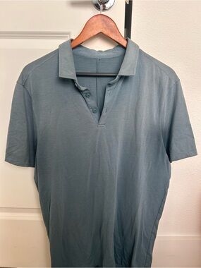 lululemon athletica Men's Polo in Slate Teal